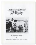 Marguerite Henry Signs ''A Pictorial Life Story of Misty'' -- ''Happiness is knowing Misty!''