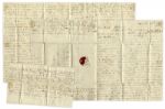General William Stewart Writes During Peninsular War Against Napoleon -- ...We know nothing of the movements of the French...Lord W. [Wellington] will make a point of following them...