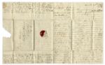 General William Stewart Writes During Peninsular War Against Napoleon -- ''...We know nothing of the movements of the French...Lord W. [Wellington] will make a point of following them...''