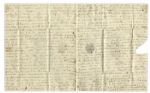 General William Stewart Writes During Peninsular War Against Napoleon -- ''...We know nothing of the movements of the French...Lord W. [Wellington] will make a point of following them...''