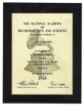 First-Ever Grammy Award From 1958 -- Won by The Champs for Best R&B Performance for the Classic Song ''Tequila'' -- Only 28 Were Awarded