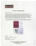 Raymond Burr Personally Owned Limited Edition of ''Select Orchidaceous Plants'' -- Dedicated Personally to Burr in 1975