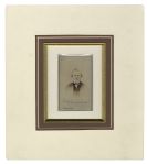 Brigham Young Signed CDV -- With a COA From PSA/DNA