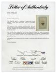 Brigham Young Signed CDV -- With a COA From PSA/DNA