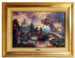 Thomas Kinkade Artist Proof Limited Edition Signed -- ''Cinderella Wishes Upon a Dream''