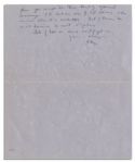 General Dwight Eisenhower WWII Autograph Letter Signed to His Wife, Mamie From London -- ''...we never have a dull moment...but mornings & nights are lonely...''