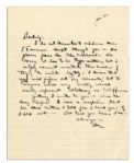 Dwight Eisenhower WWII Autograph Letter Signed -- ...to anyone else my writing would merely represent illiteracy or indifference...