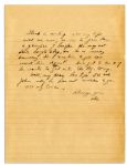 Dwight Eisenhower 1945 Autograph Letter Signed -- ''...A...parade of visitors...Just spent an hour with a Senator...Tomorrow I go to Berlin and...must go...for a conference with [Gen.] McNarney...''