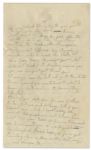 Rene Gagnon 1944 WWII Autograph Letter Twice Signed -- ''...I'd even go over the hill [AWOL] and go to Manchester to see you if you wanted me to, but I know you don't want me to...''