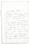 Jenny Lind ''Swedish Nightingale'' Autograph Letter Signed