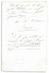 Jenny Lind ''Swedish Nightingale'' Autograph Letter Signed