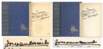 Eleanor Roosevelts Personally Owned Books Regarding FDRs Presidency -- Lot Also Includes Books Inscribed to Her by Josephus Daniels & Pare Lorentz -- Collection of 16 Political Titles