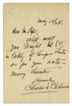 Charles D. Coburn Autograph Letter Signed