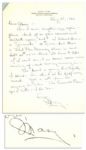 Mary Astor Letter Signed -- ...I turned down a Gunsmoke at $2,000, but theres a Fred MacMurray show in mid-Sept at $1500 that Ill have to take if I cant count on some voice-overs...
