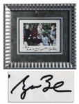 George W. Bush Candid Signed 10 x 8 Photo