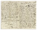 3rd Massachusetts Letter -- ''...it was as hot as 2 hells here...I think they are trying to kill our regiment...our party got licked...it will always be so as long as they have such damn fools...''