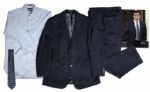 Steve Carell Screen-Worn Business Suit From The Office -- With a COA from NBC Universal