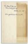 Harry Truman Signed First Edition of His ''Memoirs''