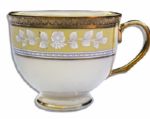 Clinton White House-Used China -- Cup & Saucer Set by Lenox From the Year 2000 -- Part of the First Order -- Fine