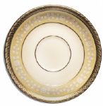 Clinton White House-Used China -- Cup & Saucer Set by Lenox From the Year 2000 -- Part of the First Order -- Fine