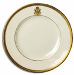 Presidential Travel China Plate by Syracuse -- Likely Used on Presidential Rail Car ''Ferdinand Magellan''