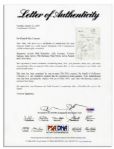 Eight ''Saturday Night Live'' Cast Member Signatures -- Including Comedic Legends Chris Farley, Phil Hartman & More -- With PSA/DNA COA