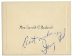 Gerald Ford Signature