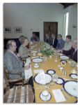 Ronald Reagan Presidential China Dessert Bowl -- 1983 Exhibit Piece by Robert C. Floyd
