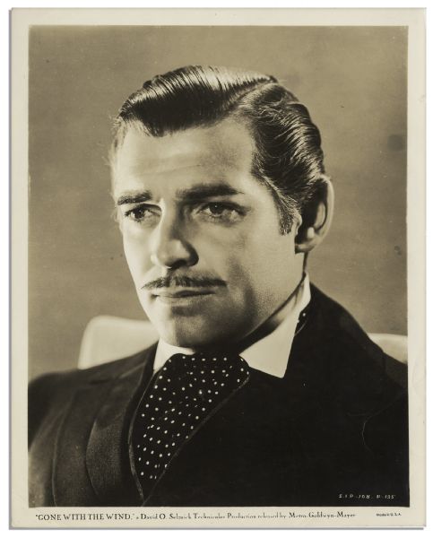 Clark Gable 8 x 10 Gone With the Wind Photo