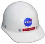 NASA Lot -- Hardhat & Lapel Pins