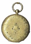 Actress Sydna Scott Thor Personally Owned 18K Gold Swiss Pendant Watch -- Gifted to Her by a Swedish Royal
