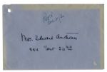 Rare Herbert Hoover Autograph Letter Signed -- ''...Herewith is a good luck token that I have had for 20 years. It works pretty well...I don't need it for very long...''