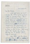 Rare Herbert Hoover Autograph Letter Signed -- ''...Herewith is a good luck token that I have had for 20 years. It works pretty well...I don't need it for very long...''