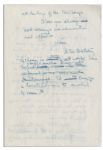 Rare Herbert Hoover Autograph Letter Signed -- ''...Herewith is a good luck token that I have had for 20 years. It works pretty well...I don't need it for very long...''