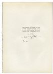 Artist N.C. Wyeth Signed Limited Edition of ''The Little Shepherd of Kingdom Come'' -- Wyeth Illustrated the Civil War Novel