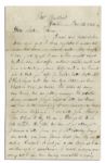 Civil War Letter -- ''...One man was shot by the sentinel a few days ago...The ball struck the joint of his shoulder and went through his neck cutting open [his] wind pipe & gullet...''