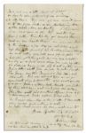 Civil War Letter -- ''...One man was shot by the sentinel a few days ago...The ball struck the joint of his shoulder and went through his neck cutting open [his] wind pipe & gullet...''