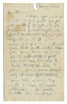Sal Mineo Autograph Letter Signed -- Excellent ''Rebel Without a Cause'' Content -- ''It's a wonderful part for me so I want to give it all the time I have...''