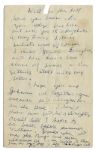 Sal Mineo Autograph Letter Signed -- Excellent ''Rebel Without a Cause'' Content -- ''It's a wonderful part for me so I want to give it all the time I have...''
