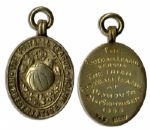 Football League Silver-Gilt Medal From the Representative Match With Irish Football League in 1966