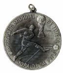 FIFA World Cup Medal From 1982 -- Awarded to Referee Nicolae Rainea, Whose Controversial Calls in the Second Round Might Have Helped Propel Italy to Victory