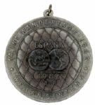 FIFA World Cup Medal From 1982 -- Awarded to Referee Nicolae Rainea, Whose Controversial Calls in the Second Round Might Have Helped Propel Italy to Victory