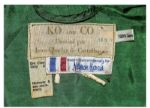 Cher Personally Owned & Worn Emerald Green Silk Tunic Top