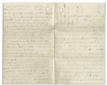 Civil War Letter With Fort Darling Battle Content -- ''...I had one man fall on me...with the back part of his head shove in by a piece of shell...loss is 60 killed wounded & missing...''