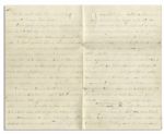 Civil War Letter With Fort Darling Battle Content -- ''...I had one man fall on me...with the back part of his head shove in by a piece of shell...loss is 60 killed wounded & missing...''