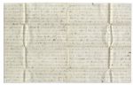 Civil War Letter at Battle of Darbytown Road -- ''...before the assaulting colum got within sight of the rebs they set up a awful yell and the rebs opened a murderous fire...''