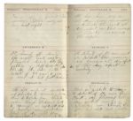 Civil War Diary From Maine 1st Cavalryman -- Extensive Battle Content on the Overland Campaign --  ''...we lost 70 men...Our prisoners went out today to bury our dead at Reams Station...''