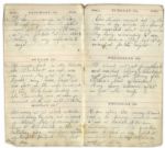 Civil War Diary From Maine 1st Cavalryman -- Extensive Battle Content on the Overland Campaign --  ''...we lost 70 men...Our prisoners went out today to bury our dead at Reams Station...''