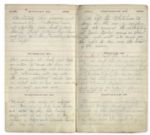 Civil War Diary From Maine 1st Cavalryman -- Extensive Battle Content on the Overland Campaign --  ''...we lost 70 men...Our prisoners went out today to bury our dead at Reams Station...''