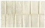 Letter Lot From the 7th Indiana Infantry With Gettysburg & Chancellorsville Content -- ''...met the Rebels July 1st and we had a terrible battle...The carnage is said to have been terrible...''